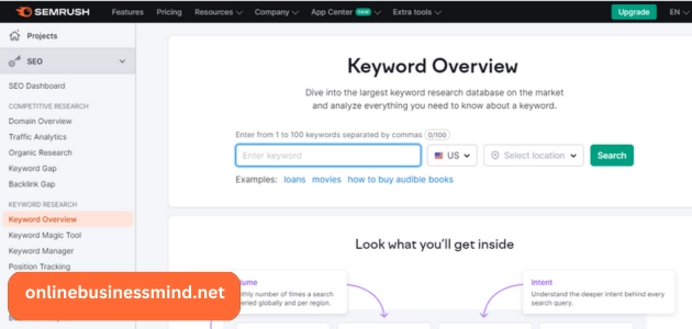 Keyword Overview