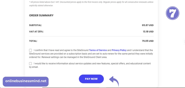  اختيار استضافة واسم النطاق 7